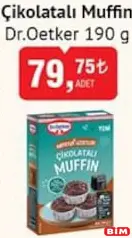 DR. OETKER ÇİKOLATALI MUFFİN 190 G fiyat ve kampanya bilgisi